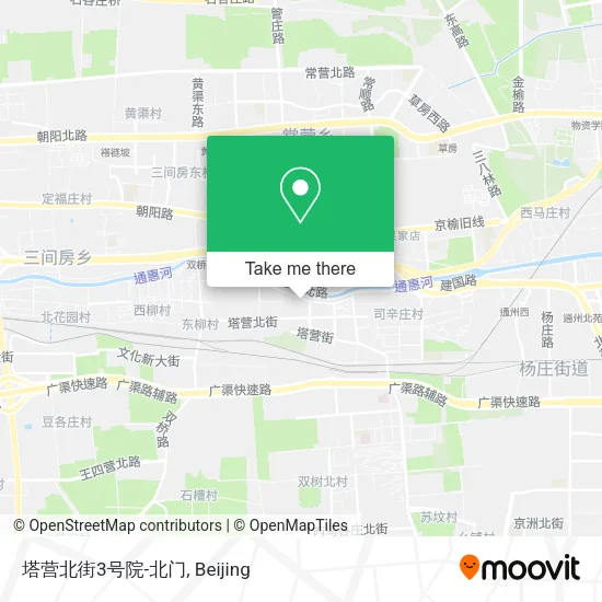 塔营北街3号院-北门 map
