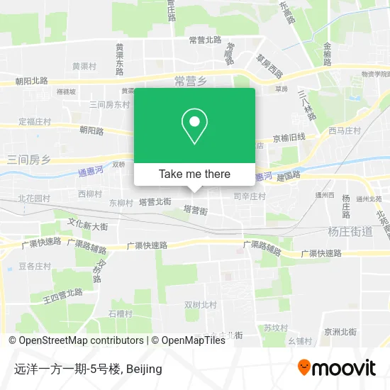 远洋一方一期-5号楼 map
