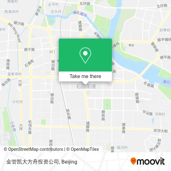 金管凯大方舟投资公司 map