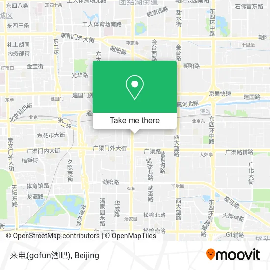 来电(gofun酒吧) map