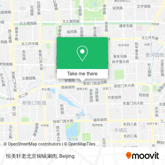 恒美轩老北京铜锅涮肉 map
