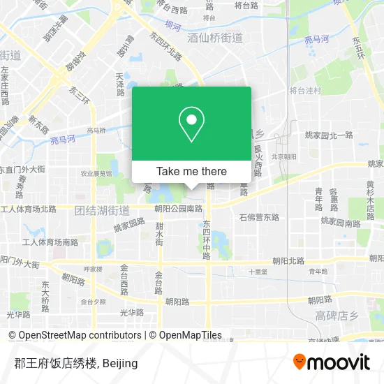 郡王府饭店绣楼 map
