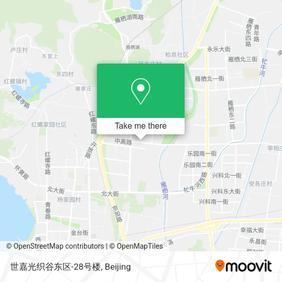 世嘉光织谷东区-28号楼 map