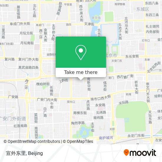 宣外东里 map