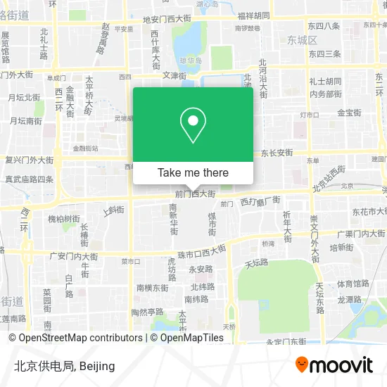 北京供电局 map