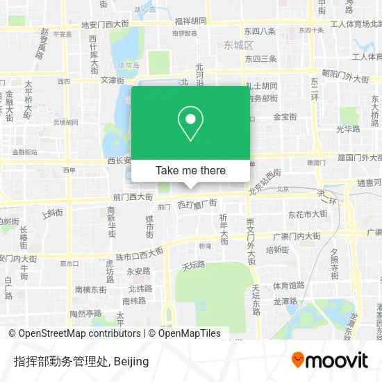 指挥部勤务管理处 map