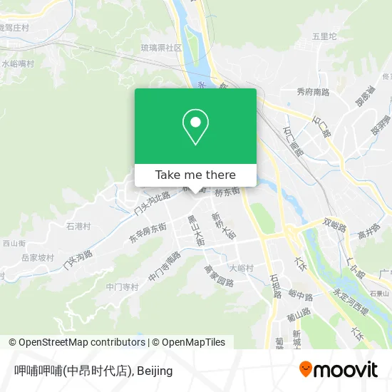 呷哺呷哺(中昂时代店) map