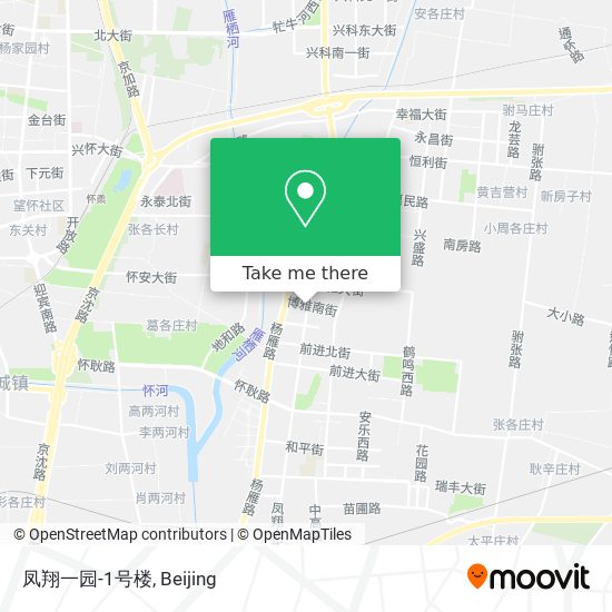 How To Get To 凤翔一园 1号楼in 杨宋镇by Bus Or Metro