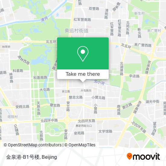 金泉港-B1号楼 map