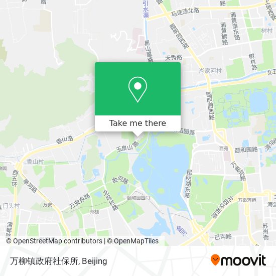万柳镇政府社保所 map