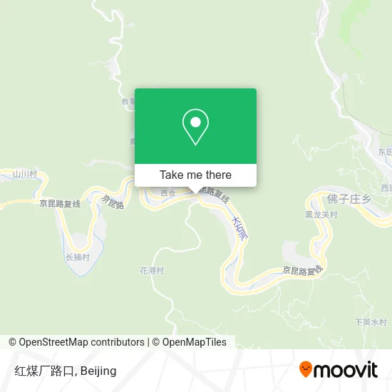 红煤厂路口 map
