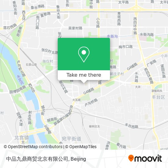 中品九鼎商贸北京有限公司 map