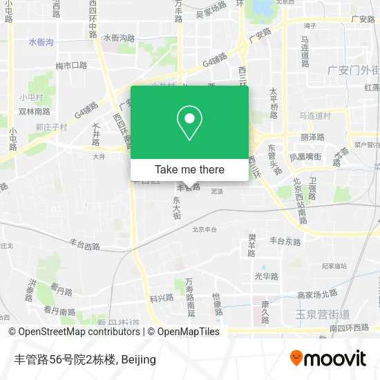 丰管路56号院2栋楼 map