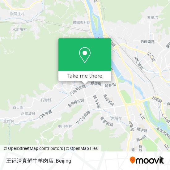 王记清真鲜牛羊肉店 map