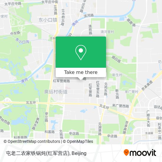 屯老二农家铁锅炖(红军营店) map