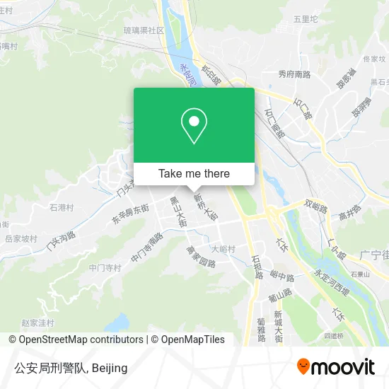 公安局刑警队 map