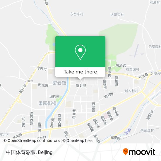中国体育彩票 map