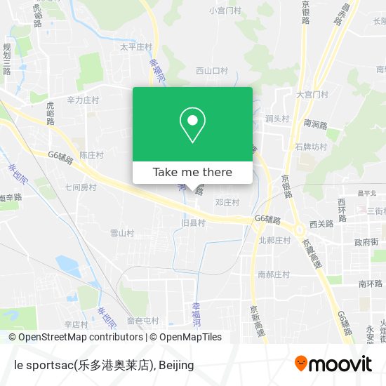 le sportsac(乐多港奥莱店) map