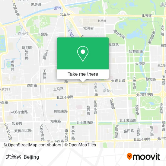 志新路 map