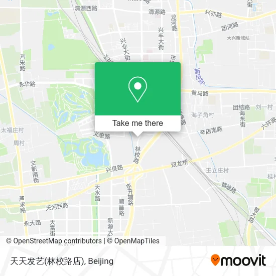 天天发艺(林校路店) map