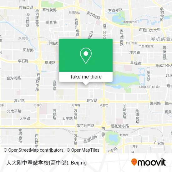 人大附中翠微学校(高中部) map