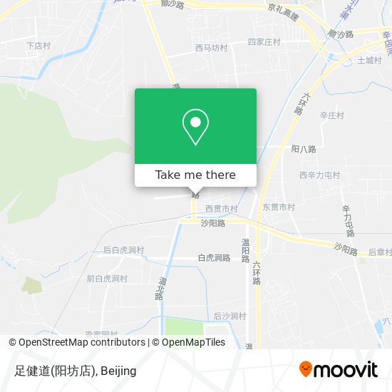 足健道(阳坊店) map