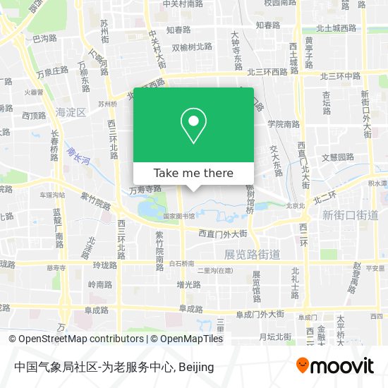 How To Get To 中国气象局社区 为老服务中心in 北下关街道by Metro Or Bus