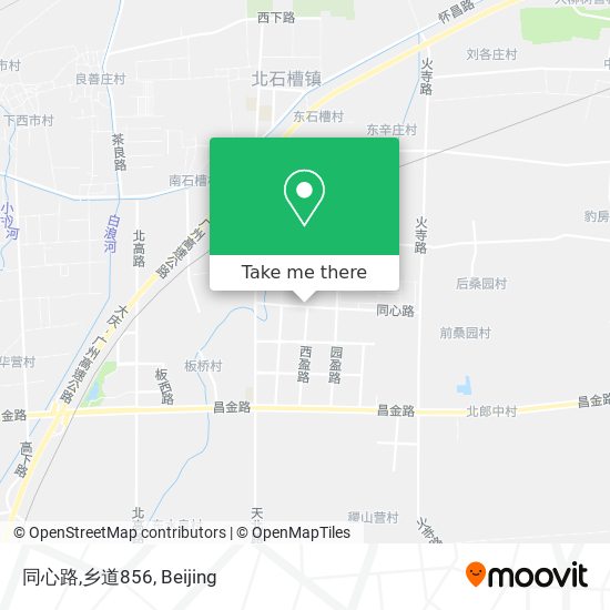 同心路,乡道856 map