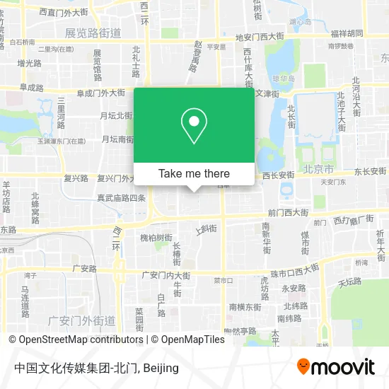 中国文化传媒集团-北门 map