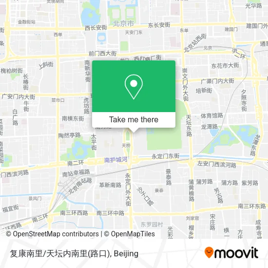 复康南里/天坛内南里(路口) map