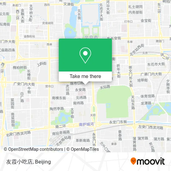友霞小吃店 map