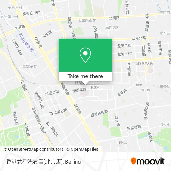 香港龙星洗衣店(北京店) map