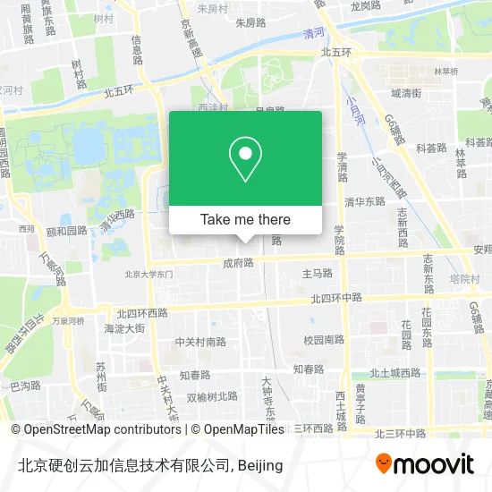 北京硬创云加信息技术有限公司 map