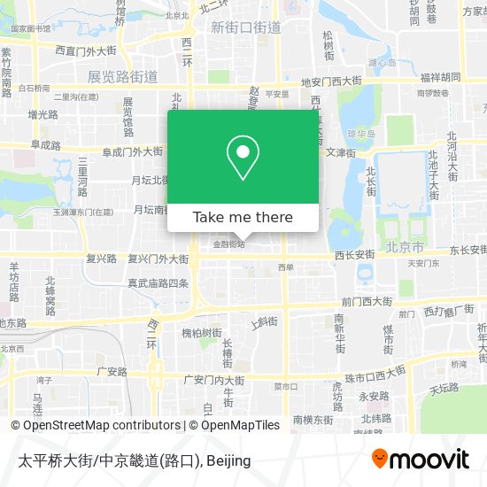 太平桥大街/中京畿道(路口) map