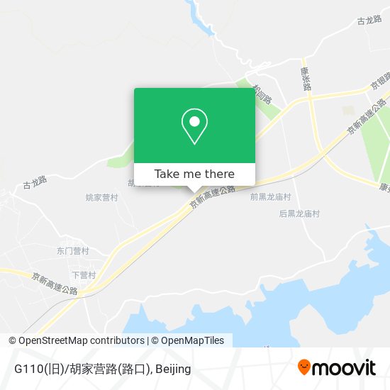 G110(旧)/胡家营路(路口) map
