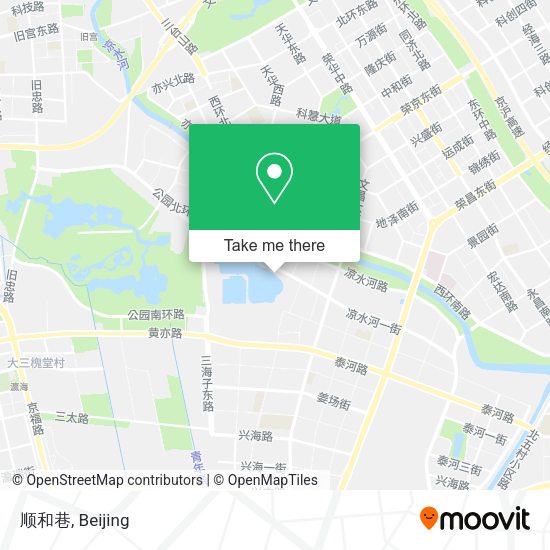 顺和巷 map