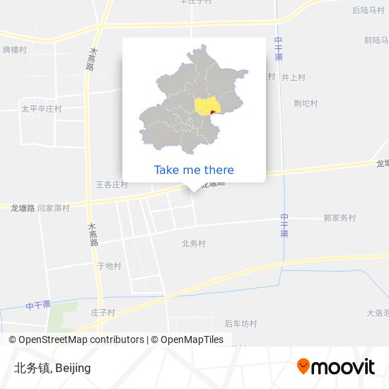 北务镇 map