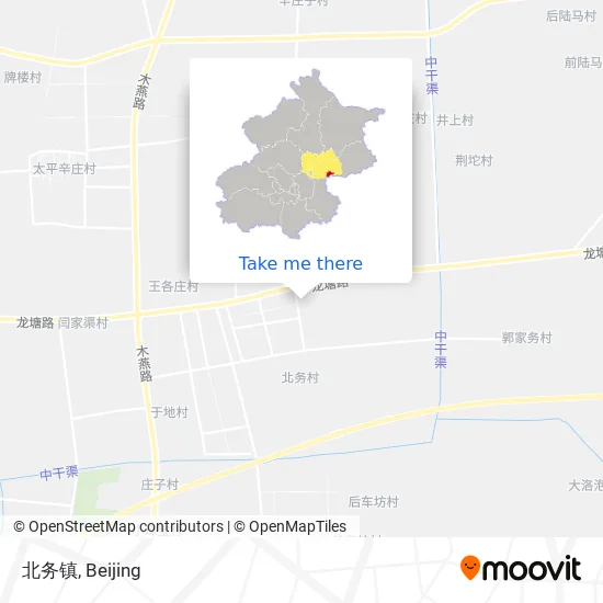 北务镇 map