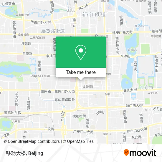 移动大楼 map