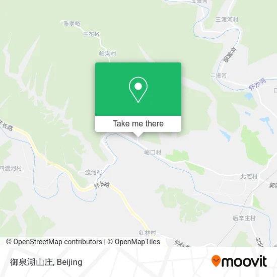 御泉湖山庄 map