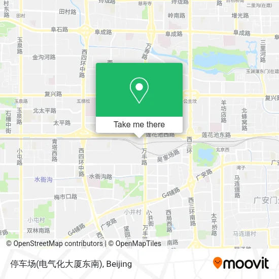 停车场(电气化大厦东南) map