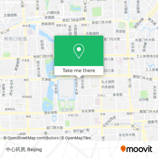 中心药房 map