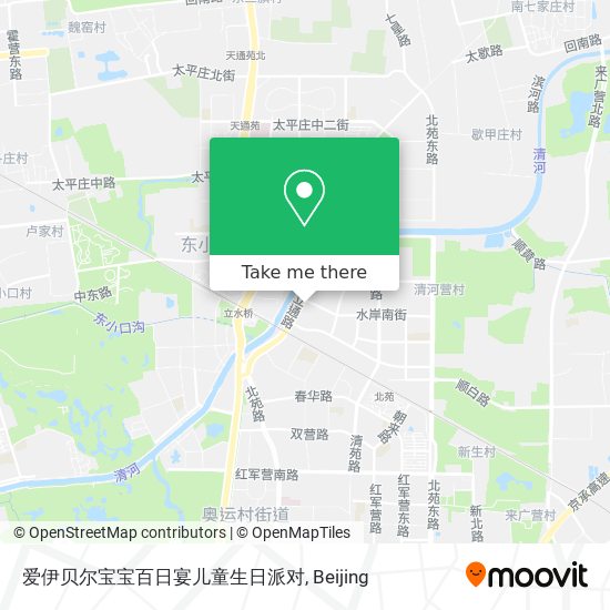 爱伊贝尔宝宝百日宴儿童生日派对 map