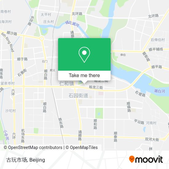 古玩市场 map
