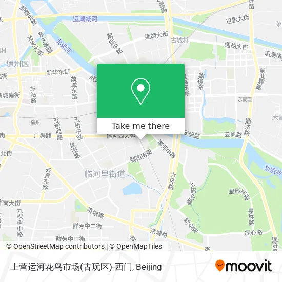 上营运河花鸟市场(古玩区)-西门 map