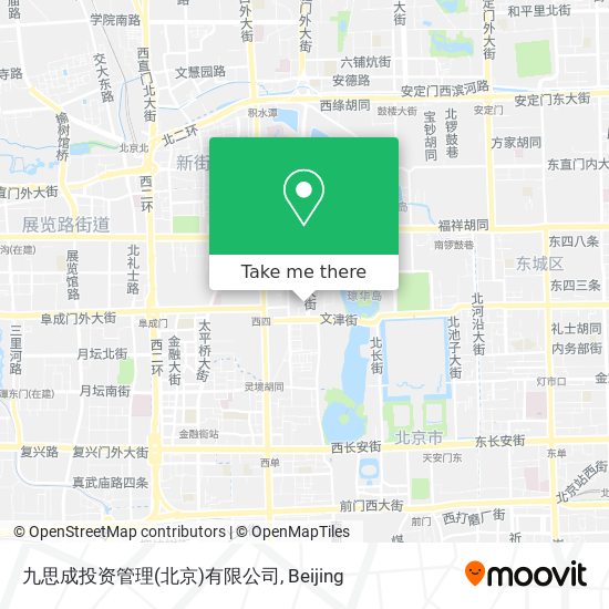 九思成投资管理(北京)有限公司 map