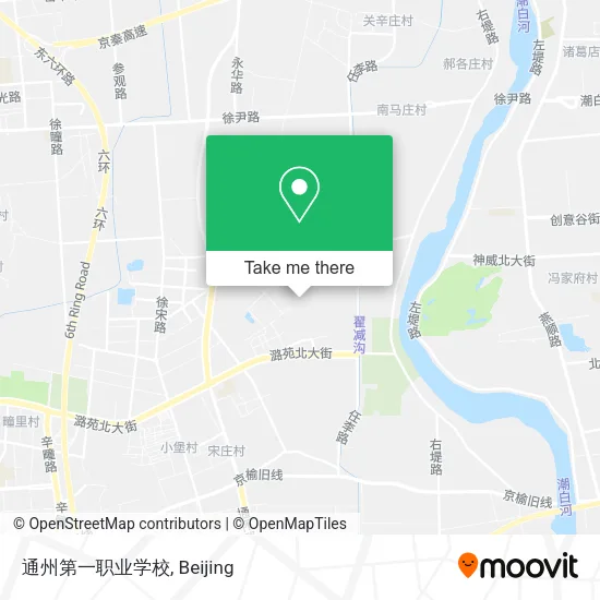 通州第一职业学校 map