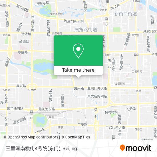 三里河南横街4号院(东门) map