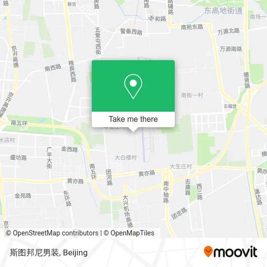 斯图邦尼男装 map