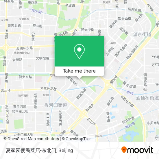 夏家园便民菜店-东北门 map